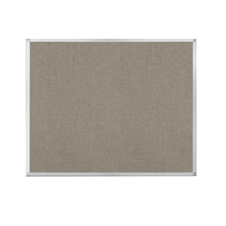 Versare Hush Panel Configurable Cubicle Partition 5' x 4' Warm Pebble Fabric 1812482